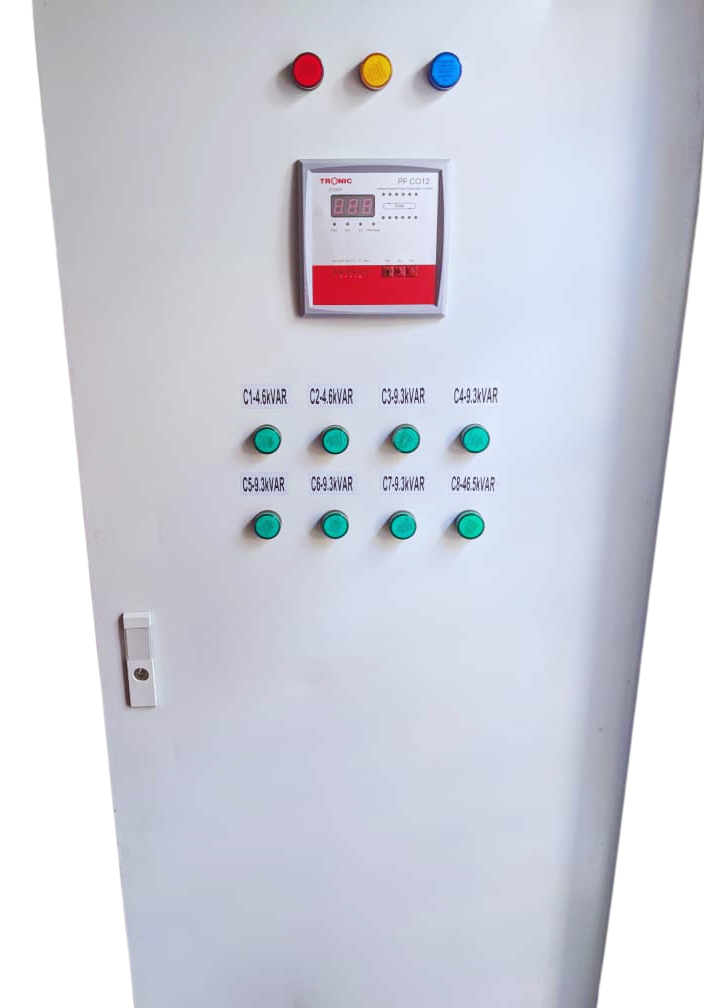 Automatic Power Factor Correction 100 KVAR 8 Steps
