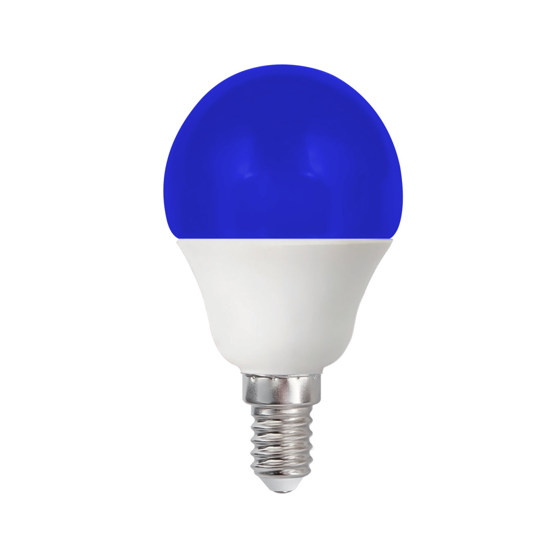2W LED Coloured Bulb (E14-Screw)