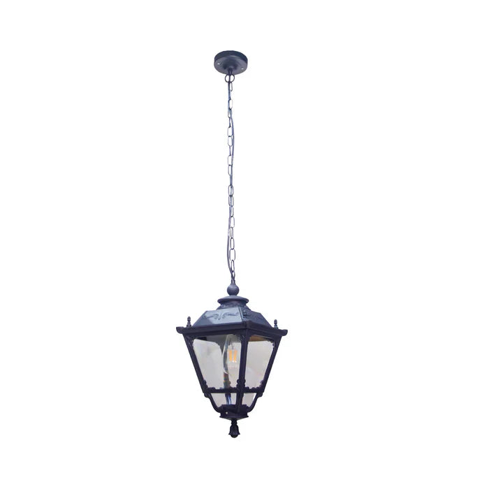 PENDANT LIGHT PLASTIC E27 40W IP44 BK