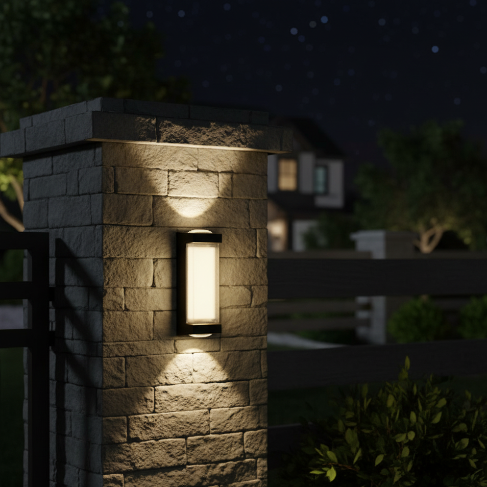 Wall Lamp 16W 3000K BK (LL 6058-BK-WW)