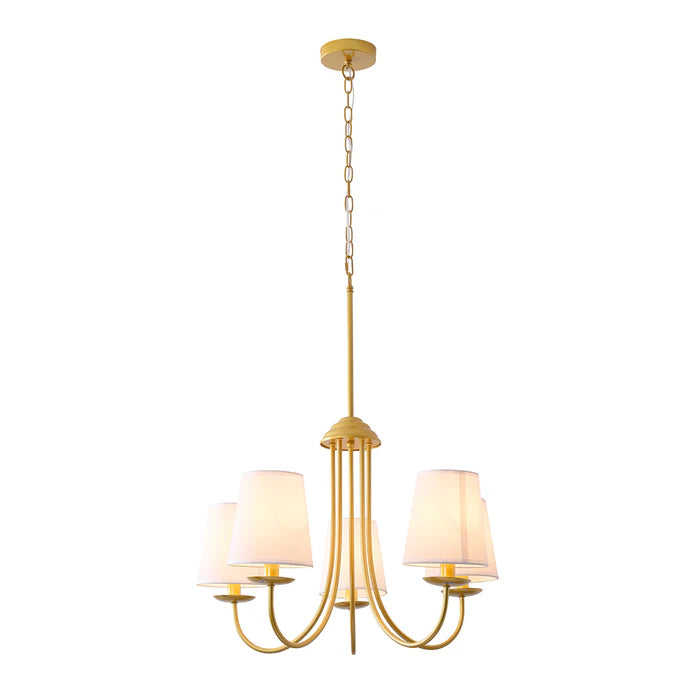 Golden chandelier Lamp – 5XE14 (PL 1144-05-GO)