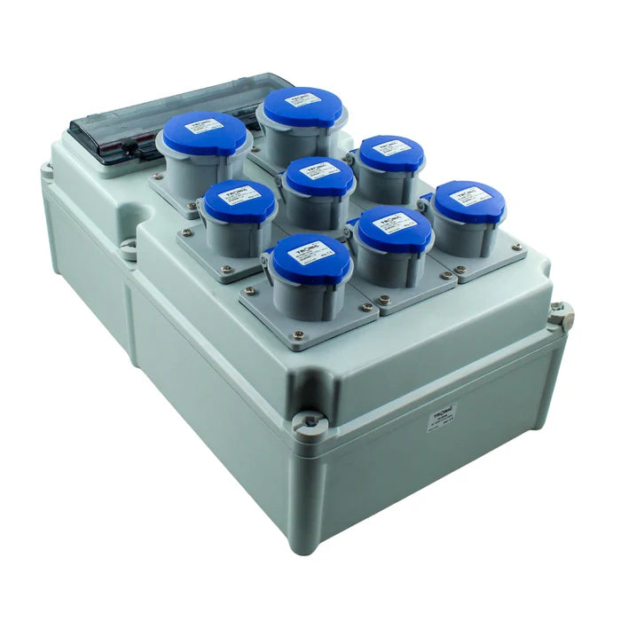 Industrial Distribution Board With Socket BOX IP67 220-415V 460*270*160MM