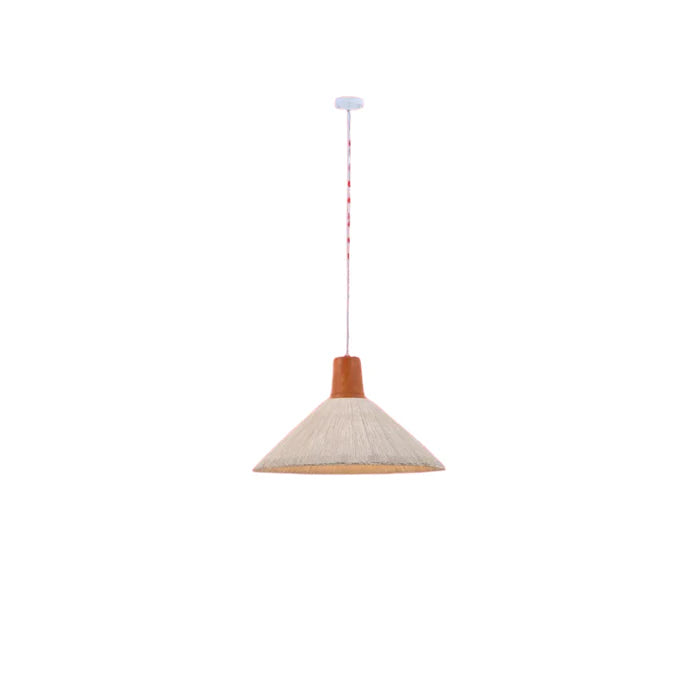 Rustic Cone Pendant Lamp