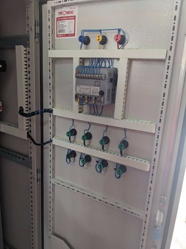 Automatic Power Factor Correction 100 KVAR 8 Steps
