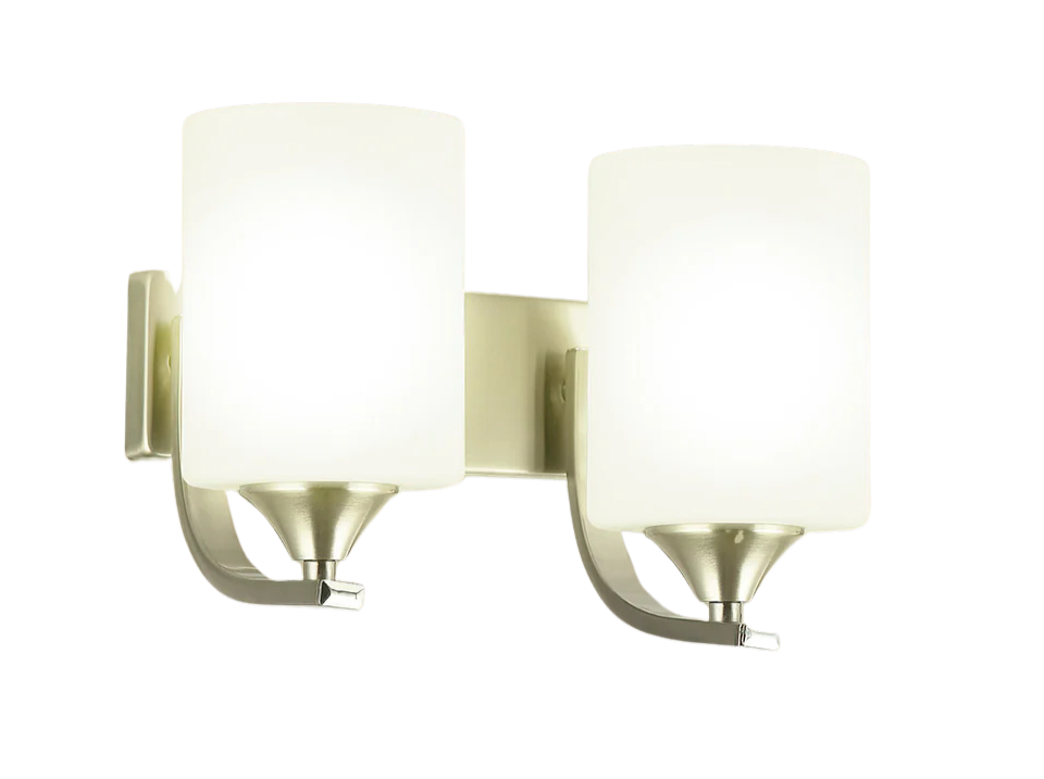 Frosted Glass Shades Wall Light Double Lamp