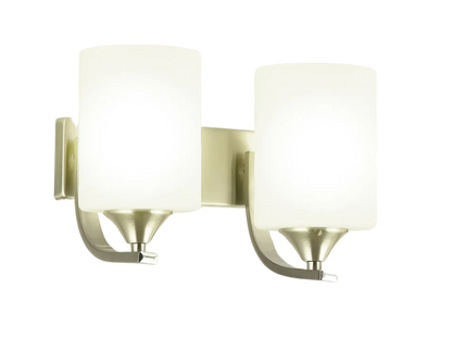 Frosted Glass Shades Wall Light Double Lamp