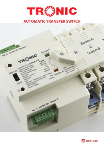 63A 2Pole Manual Changeover Switch (PVC)