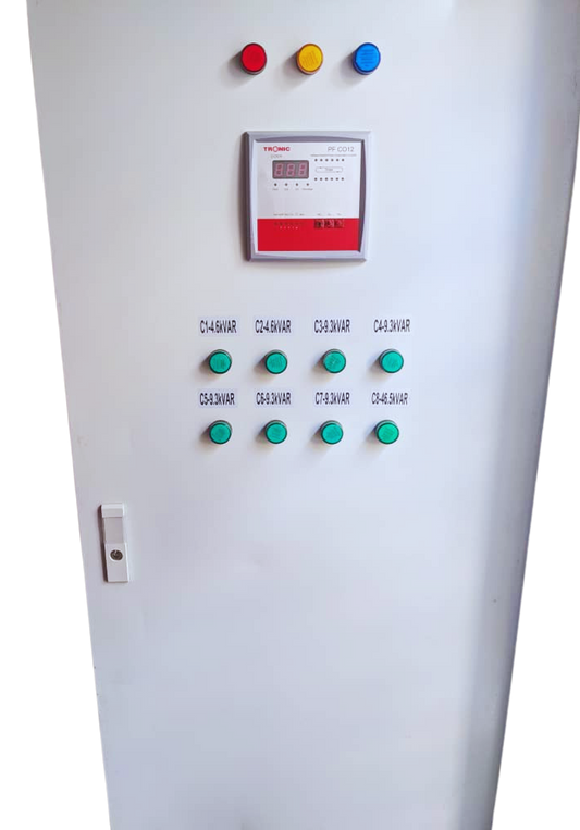 Automatic Power Factor Correction 100 KVAR 8 Steps