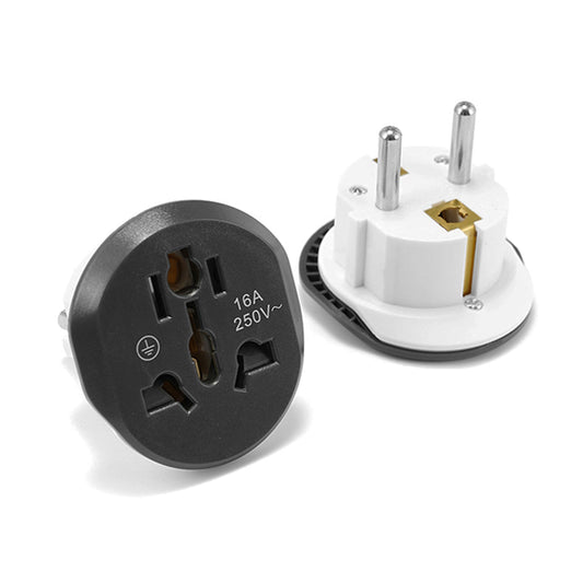 16A German-European Type C/E/J Converter Adapter