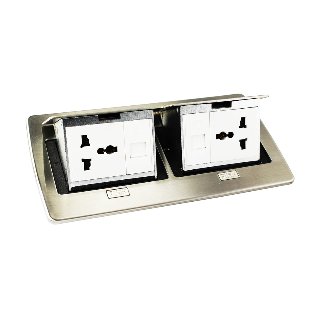 4Way Universal Floor Socket