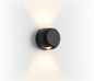 Black LED Wall Light (LL 2329-BK-WW)