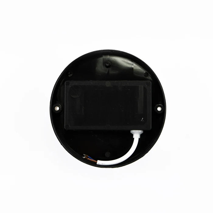 Black Round LED Warm White Bulkhead 12 Watts (CL AR12-BK-)