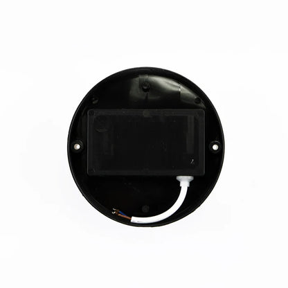 Black Round LED Warm White Bulkhead 12 Watts (CL AR12-BK-)