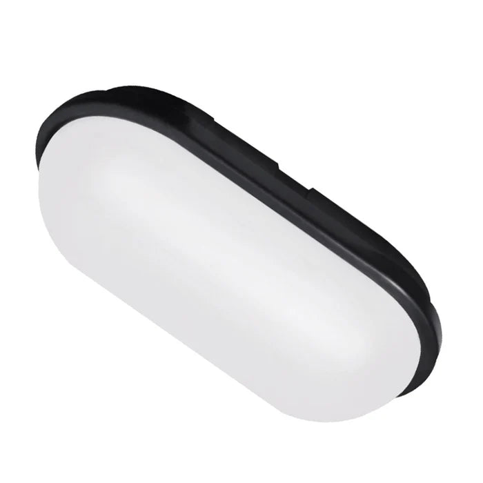 Black Oval LED Bulkhead 20 Watts (CL OV20-BK-)