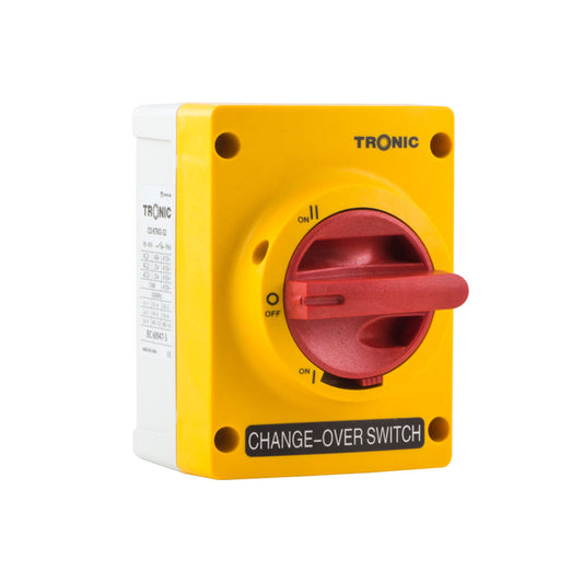 32A 3Pole Manual Rotary Changeover Switch (PVC)