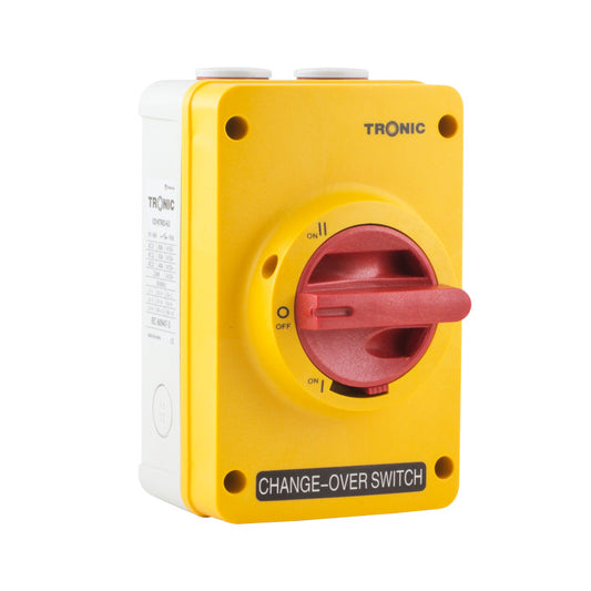 63A 3Pole Manual Rotary Changeover Switch (PVC)