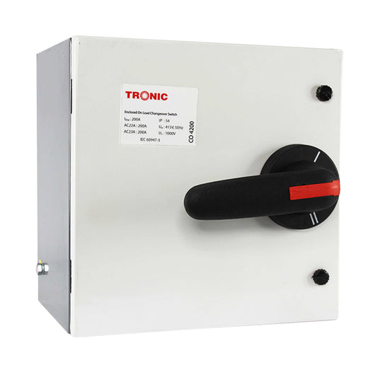 100A 4Pole Manual Rotary Changeover Switch (METAL)