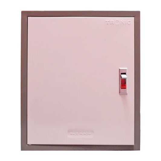6-Way Three-phase Metal Distribution Board with Isolator