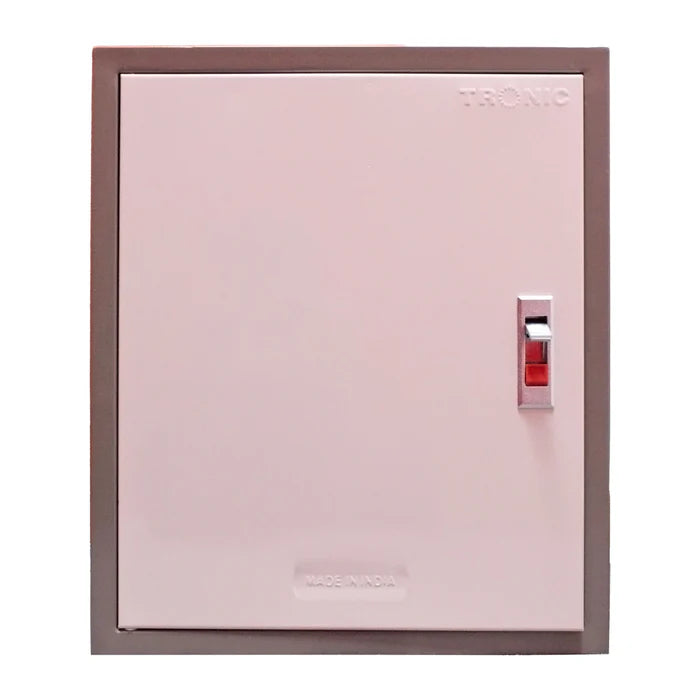 8-Way Three-phase Metal Distribution Board with Isolator