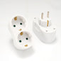 2Way European Pin European Pin Distribution Adaptor