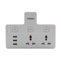 13A 2Way Adaptor w/USB