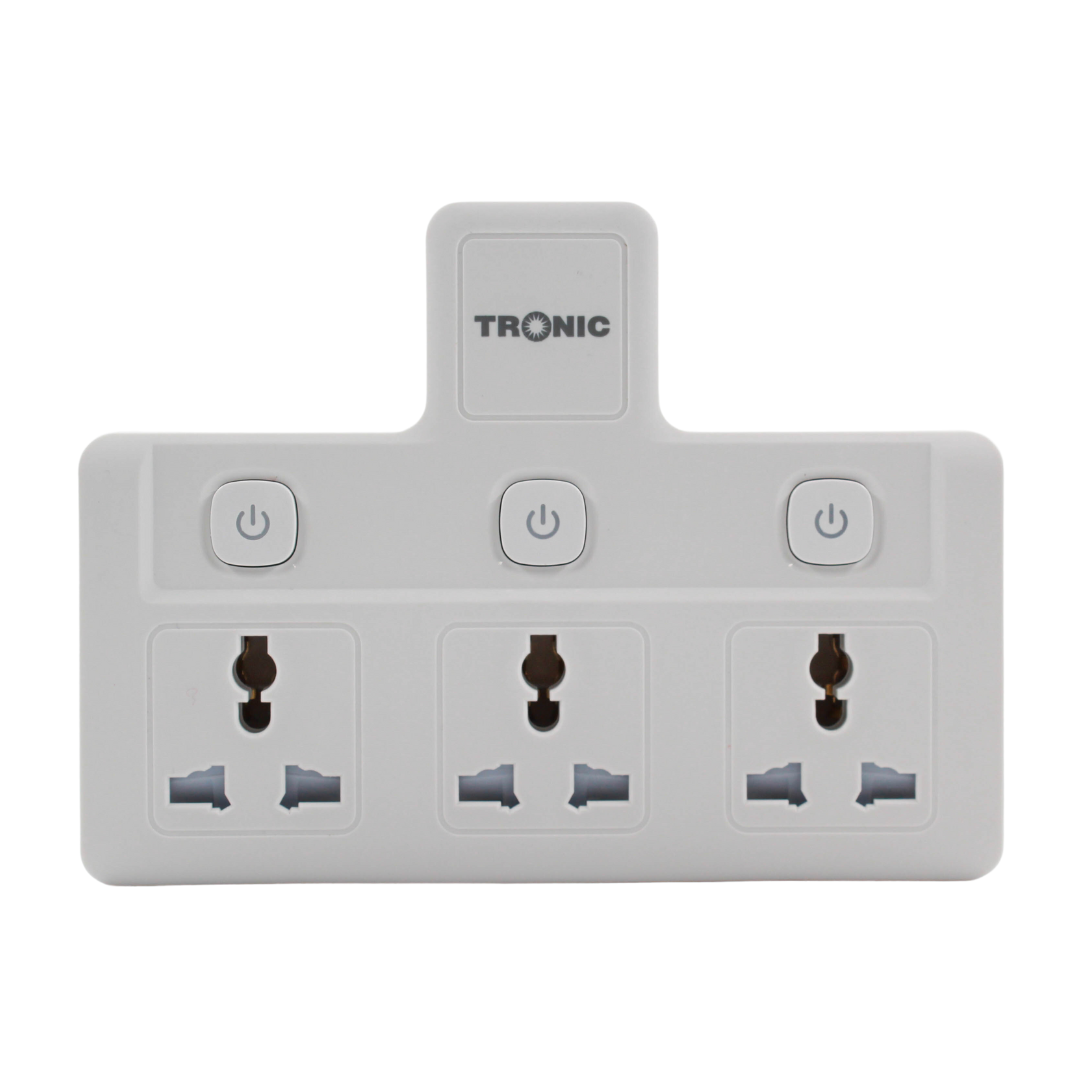 13A 3Way Universal Adaptor