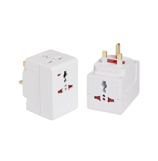 3Way 13A Universal Multi Adaptor