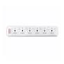 4Way 3m Universal Extension w/ Surge Protection