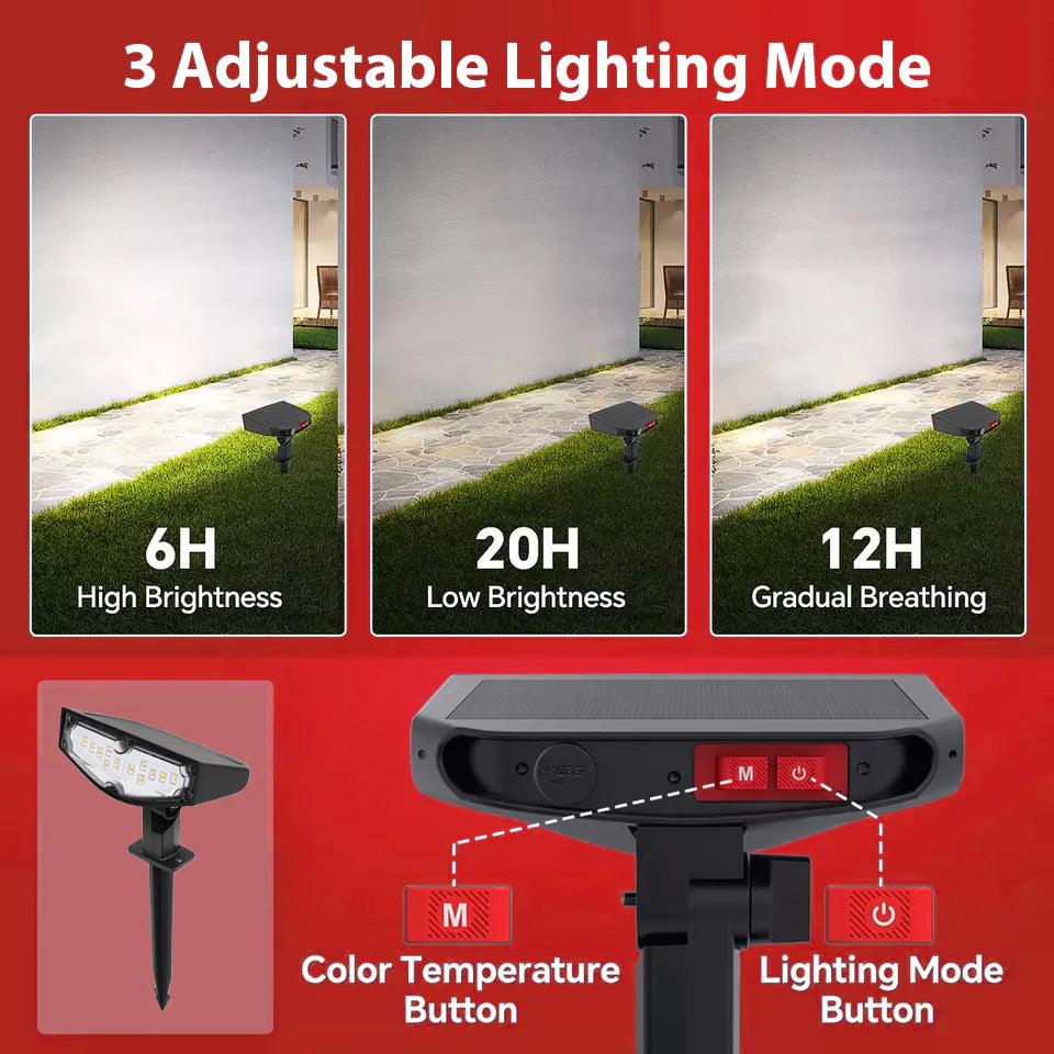 Solar Garden Light 5.5V/1.3W IP44 3000K (EST SOLR-01-TC)