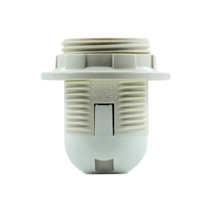 E27 Full Thread PVC Holder