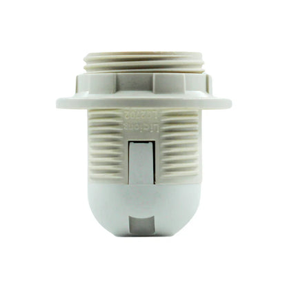 E27 Full Thread PVC Holder