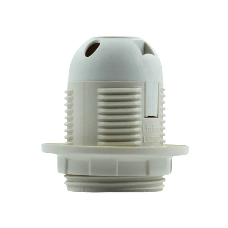 E27 Full Thread PVC Holder