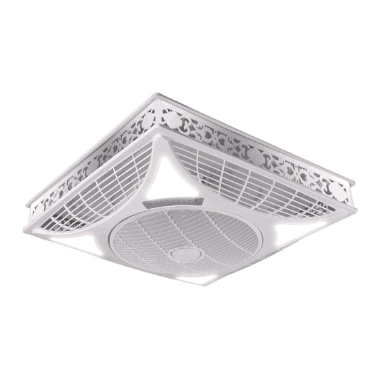Surface Louver Fan w Light