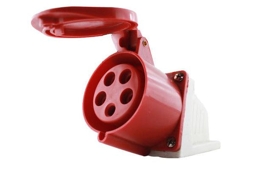16A 5pin Industrial Wall Socket