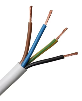 0.5mm 4Core Flexible Power Cable - Per m (MT FLEX-04-0005-)