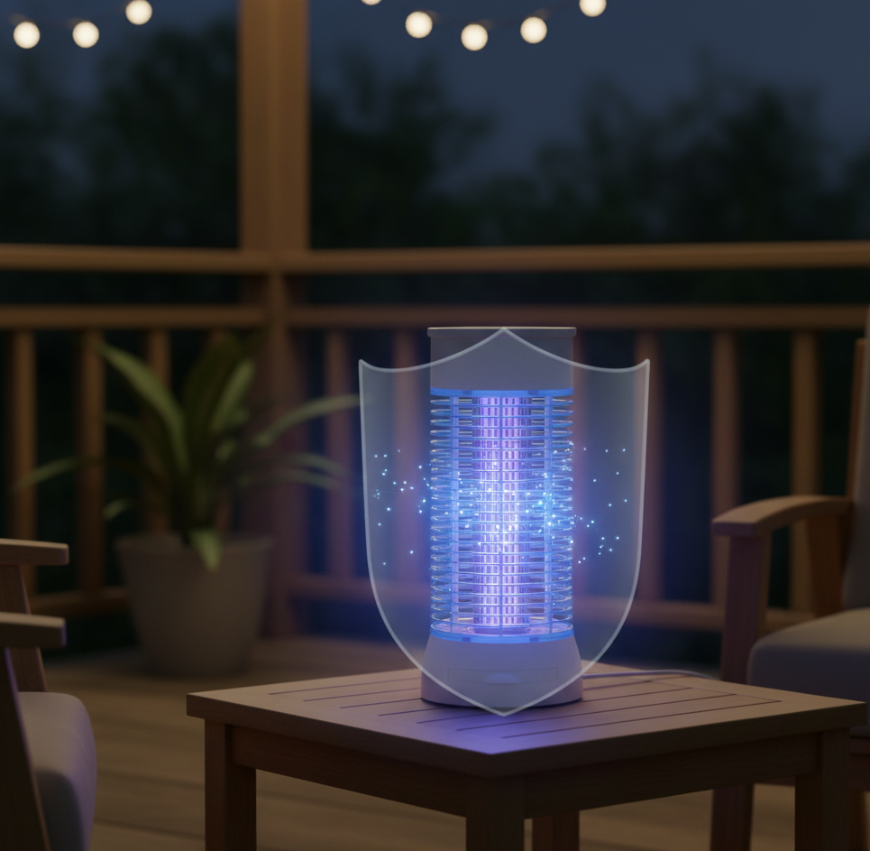 Electric Insect Killer Lamp Protected Against Malaria 10 Watts (IK 7071-10)