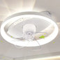 Modern Ceiling Light with Built-in Fan – 500mm, 60W, Remote Control