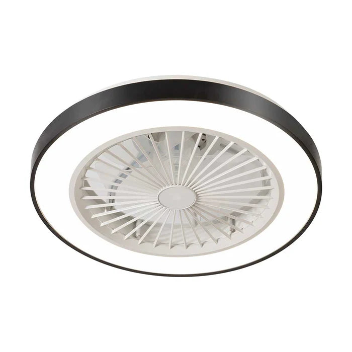 LED Ceiling Fixture with Fan (KD 1702-BK)