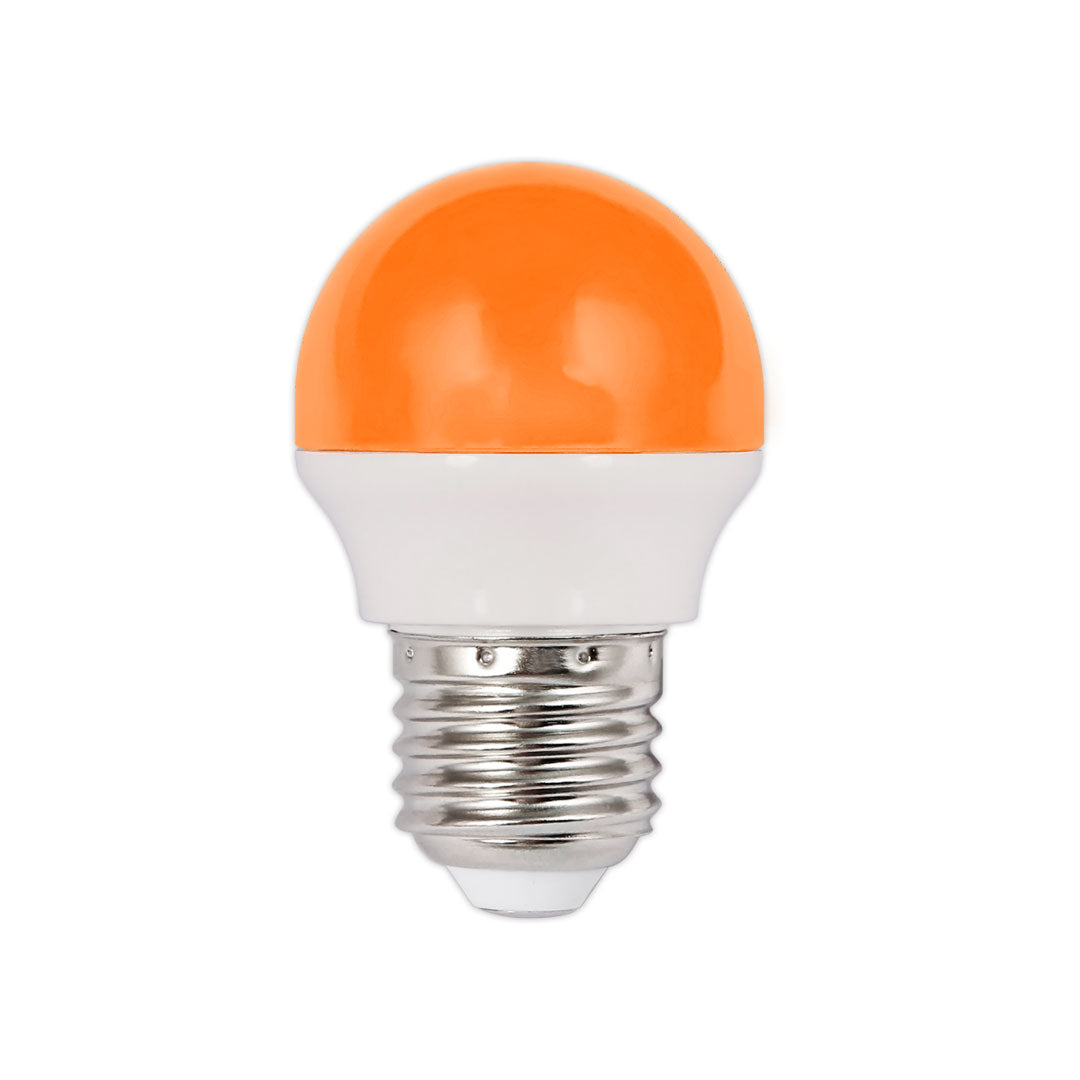 2W LED Coloured Bulb (E27-Screw)