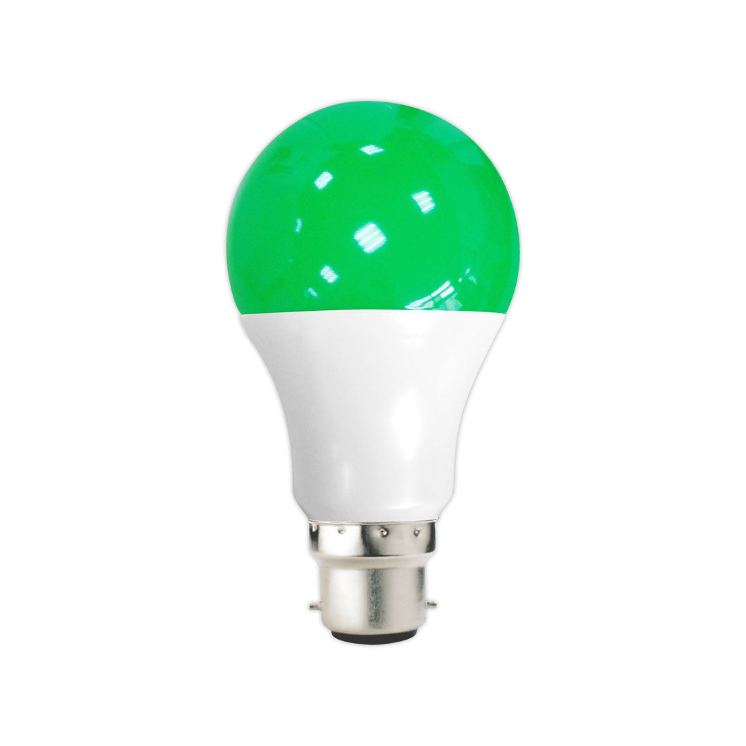 3W LED Coloured Bulb (E22-Pin)