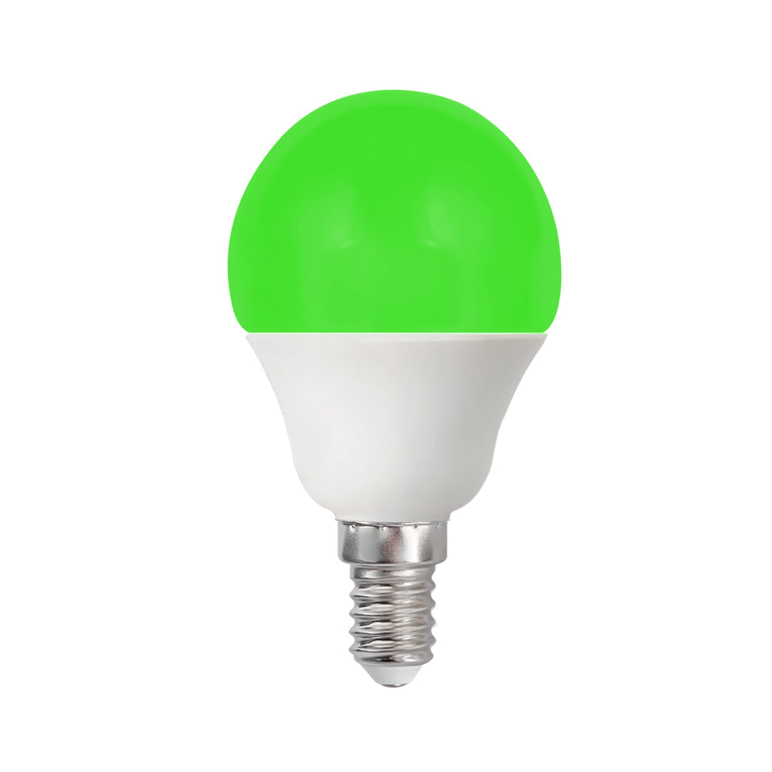 2W LED Coloured Bulb (E14-Screw)