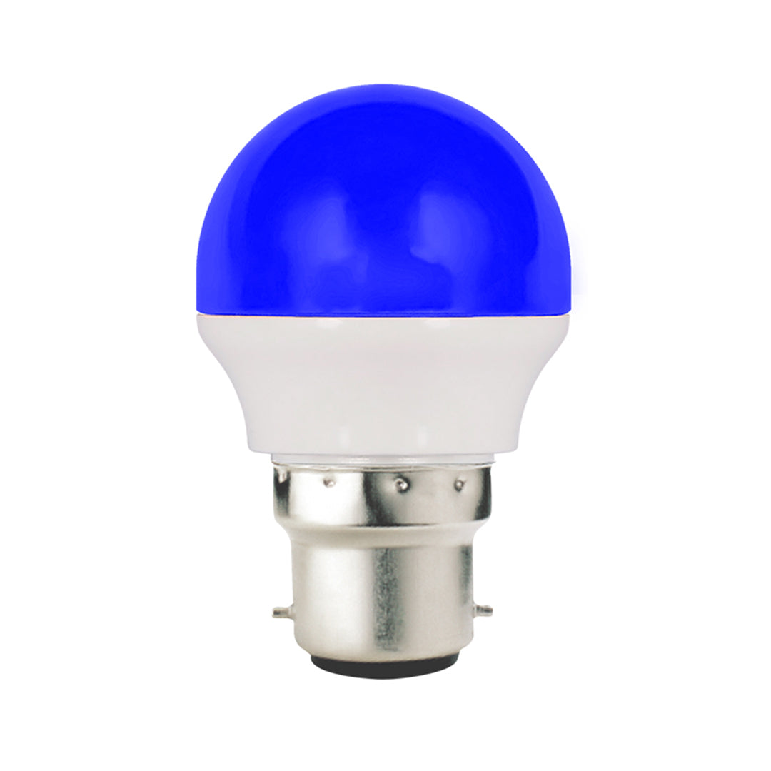 2W LED Coloured Bulb (E22-Pin)