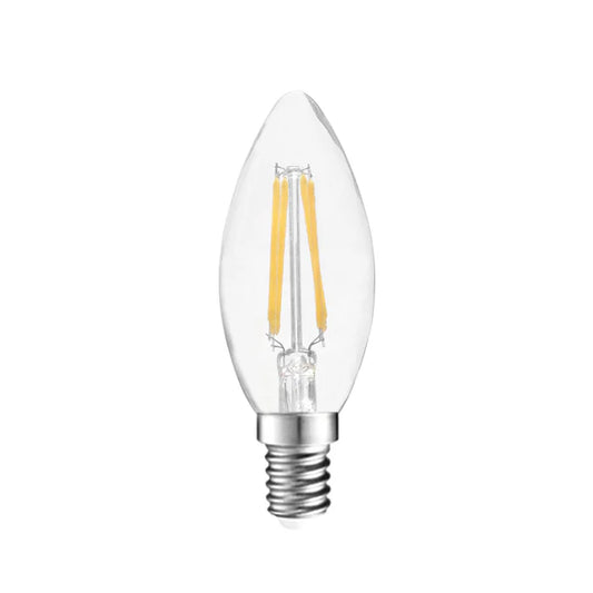 4W LED Candle Filament Bulb (E14-Screw)