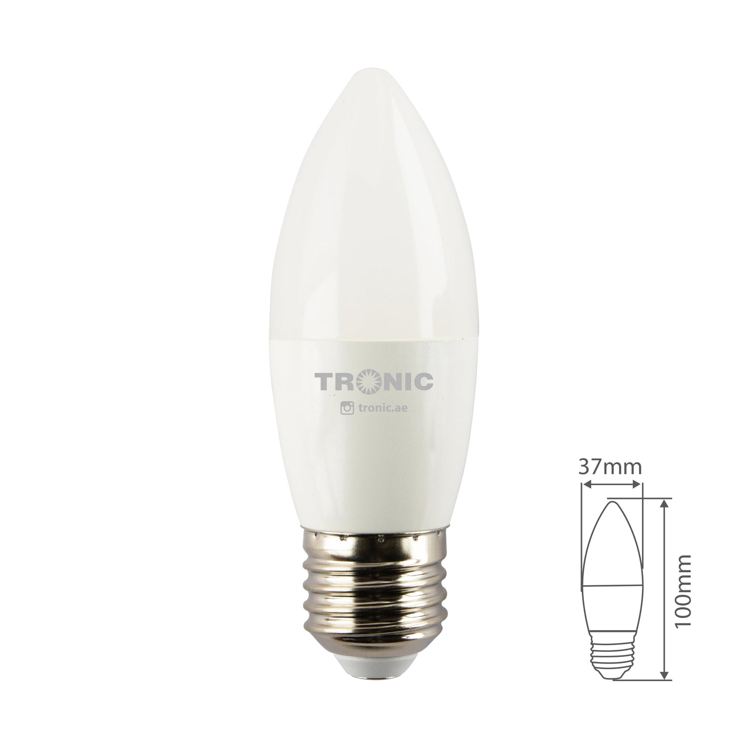 7W LED Candle Bulb (E27-Screw)