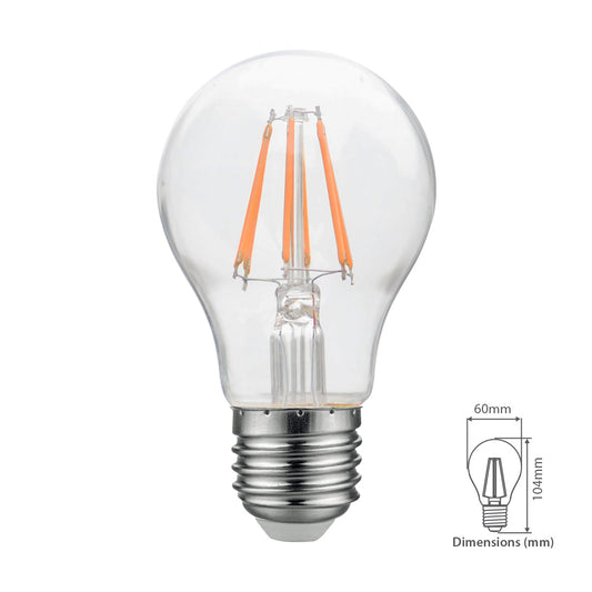 8W Filament Bulb (E27-Screw)