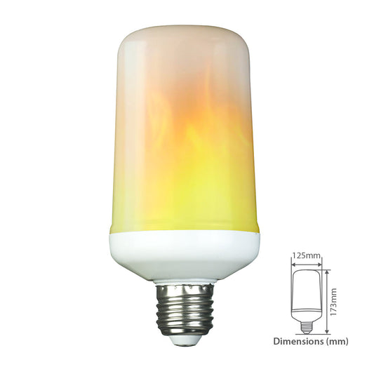 Flame (Fire) Bulb LED 4 Watts E27 - Screw