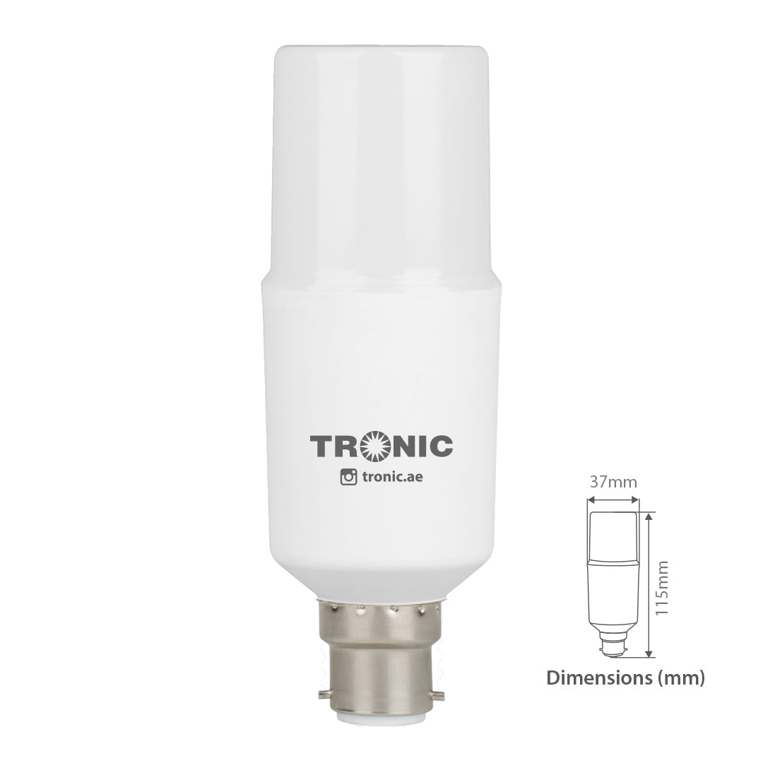 9W LED T370 Bulb (E22-Pin)