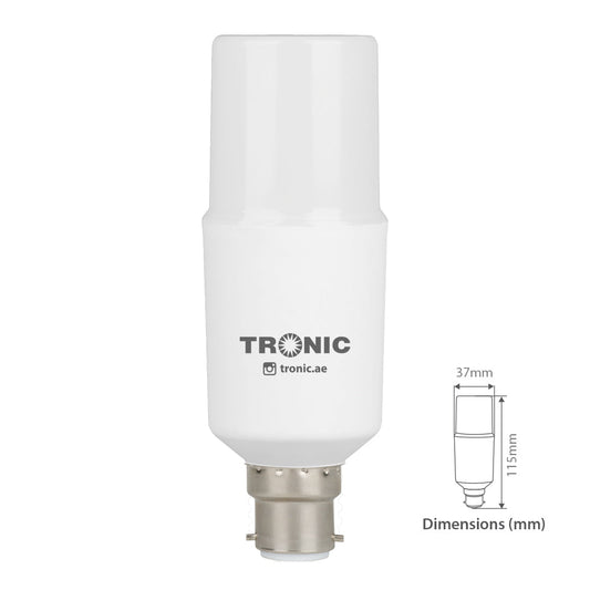 9W LED T370 Bulb (E22-Pin)