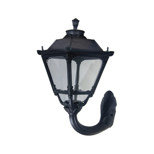 Ornamental Outdoor Wall Lamp LL 907B-BK