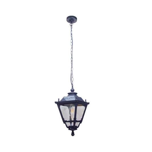 PENDANT LIGHT PLASTIC E27 40W IP44 BK